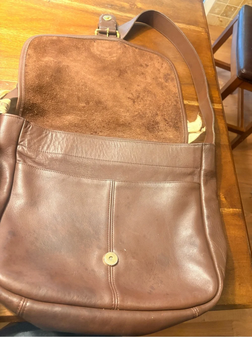Coach vibtage Bedford flap